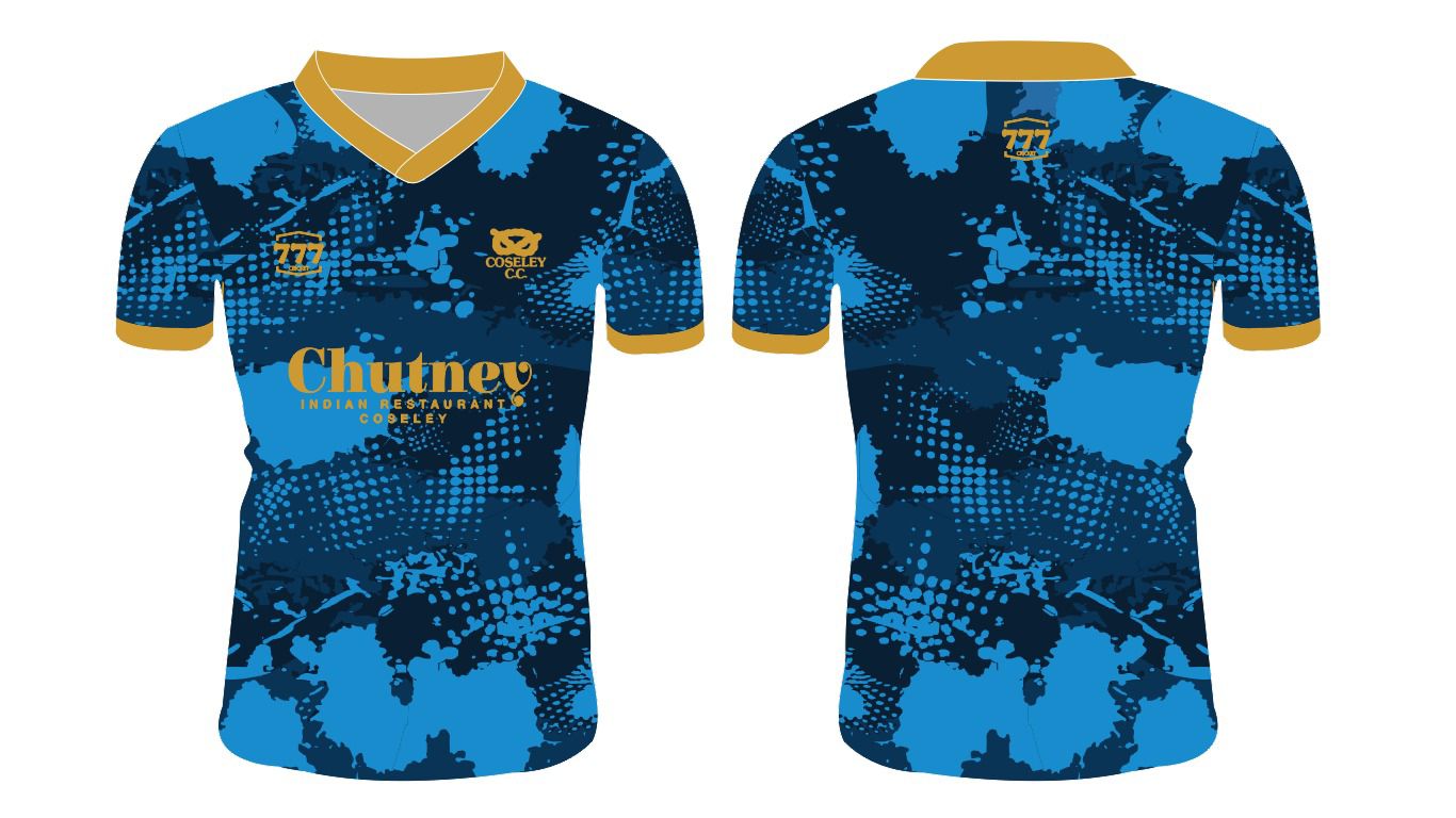 Coseley CC Coloured Short Sleeve Playing Shirt