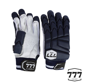 Navy Blue Pro Batting Gloves